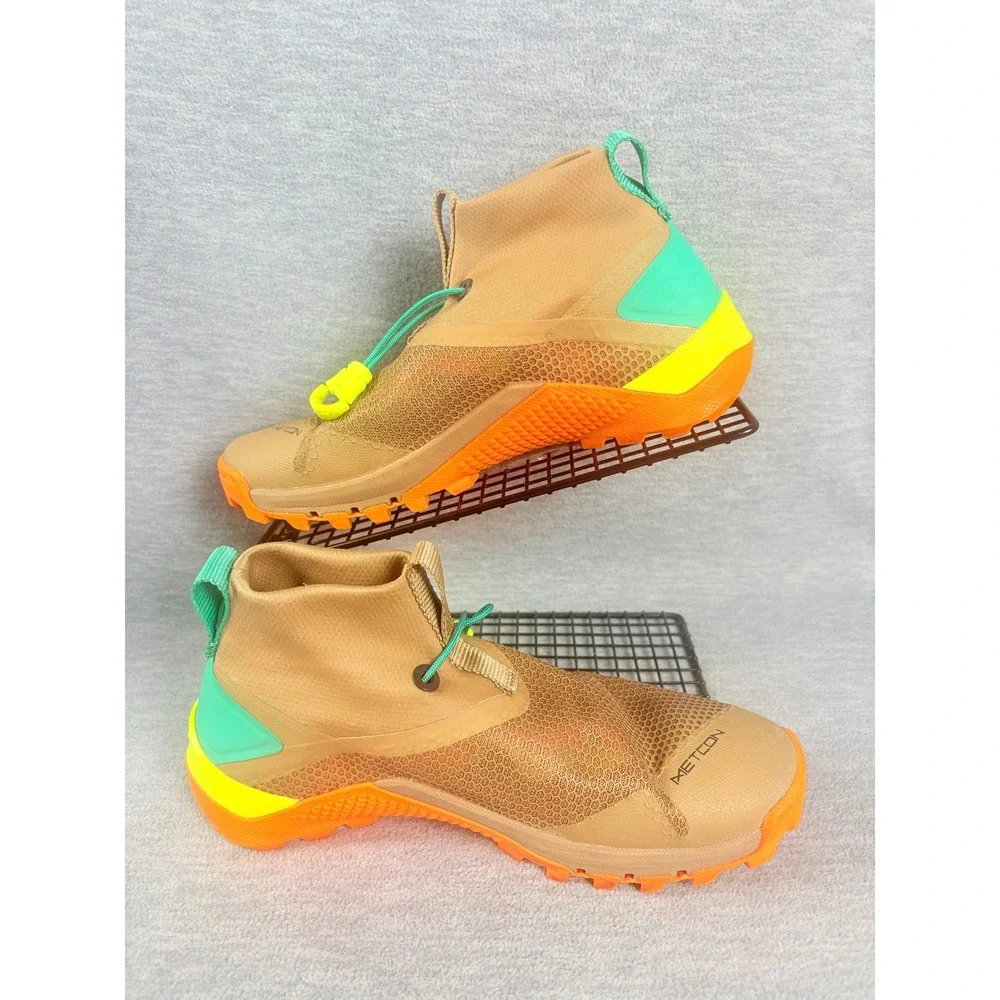 Nike Metcon SF X Training Sneakers Mens 7 Brown Beech Tree Orange Neon Comfort